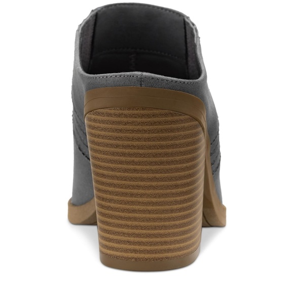 Sun + Stone Deyzaa Metallic Pointed Toe Mules, Grey, 11 - Picture 3 of 10